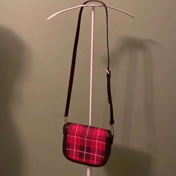 NWOT Kate Spade Leila Plaid Crossbody & CC Wallet - Picture 2 of 14